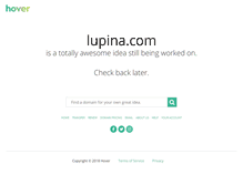 Tablet Screenshot of lupina.com